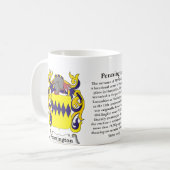 Mug Pennington, l'origine, signification et la crête (Devant gauche)