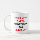 Mug pennsylvania fan, loyal (Gauche)