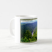Mug Pennsylvania Grand Canyon en été (Devant gauche)