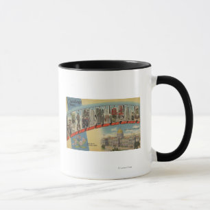 Mug Pennsylvanie (Capitale nationale/Fleur) 2