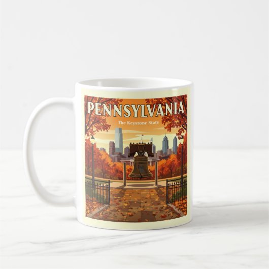 Mug Pennsylvanie vintage (Gauche)