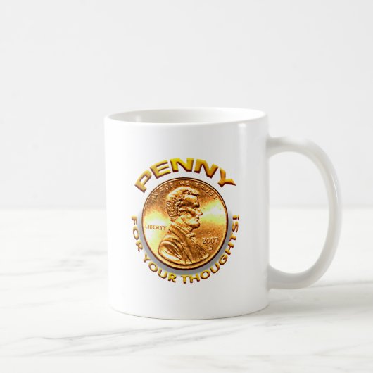 Mug Penny pour vos pensées ! (Droite)