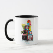 Mug Pennywise TV Stack classique - vous flotterez trop (Gauche)