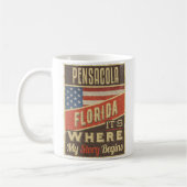 Mug Pensacola Florida (Gauche)