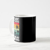 Mug Pensaient à surfer surfeur drôle  (Devant gauche)