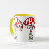 Mug Pense à la mégaflora (Devant gauche)