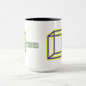 Mug Pense Dehors de la boîte ! (Centre)