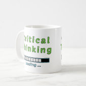 Mug Pensée critique (Devant gauche)