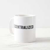 Mug Pensée décentralisée d'entreprise (Devant gauche)