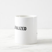 Mug Pensée décentralisée d'entreprise (Centre)
