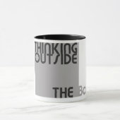 Mug Pensée en dehors de la boîte (Centre)