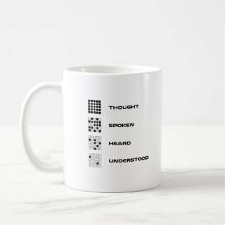 Mug Pensée, Parlée, Entendue, Comprise