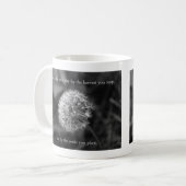 Mug Pensée positive Dire avec Dandelion (Devant gauche)