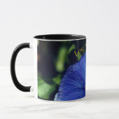 Mug Pensée violette bleue (Gauche)