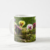 Mug Pensées - art abstrait (Devant gauche)