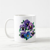 Mug Pensées de pourpre de cercle (Gauche)