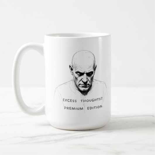 Mug Pensées Excessives ? Édition Premium (Gauche)