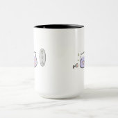 Mug Penser à la liberté Dessin mignon de poisson (Centre)