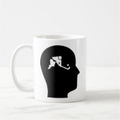 Mug Penser à l'hockey de champ (Gauche)
