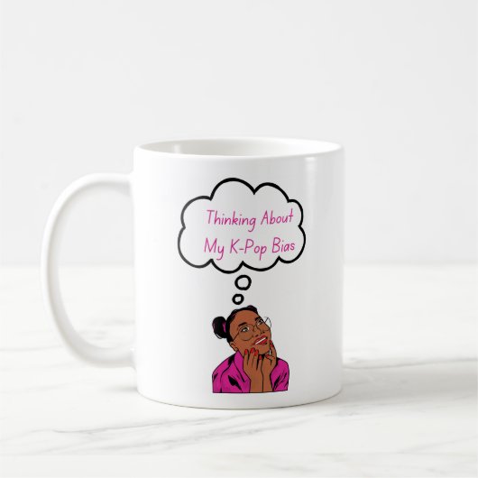 Mug Penser à mon parti K-Pop (Gauche)