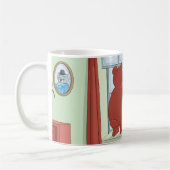 Mug Penser à toi Teddy Bear Missing You mignon Art (Gauche)