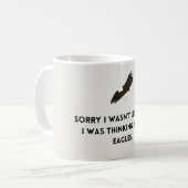 Mug Penser aux aigles (Devant gauche)