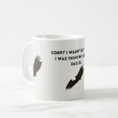 Mug Penser aux aigles (Devant gauche)