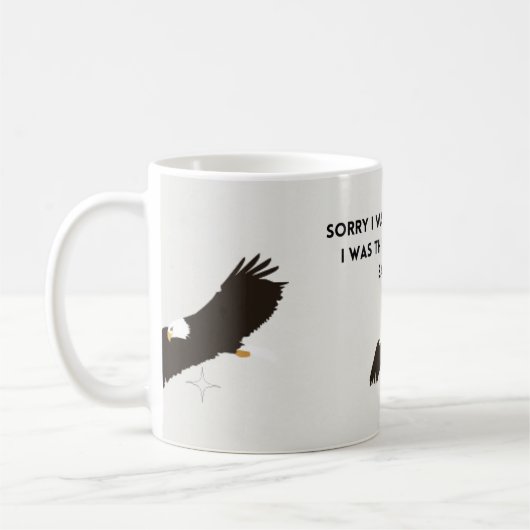 Mug Penser aux aigles (Gauche)
