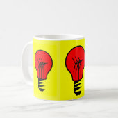 Mug Penser l'énergie éolienne (Devant gauche)