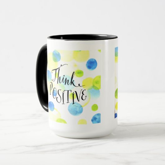 Mug Penser positif (Devant gauche)