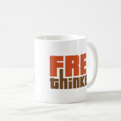 Mug Penseur libre (Devant droit)