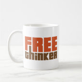 Mug Penseur libre (Gauche)