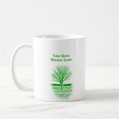 Mug Pensez à la boue verte (Gauche)