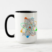 MUG PENSEZ À UN PROTON ET RESTEZ POSITIF (Gauche)