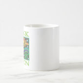 Mug Pensez au De l'environnement vert (Centre)