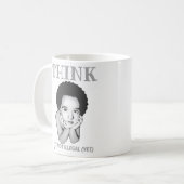 MUG "PENSEZ, CE N'EST PAS ILLÉGAL (ENCORE)" (Devant gauche)