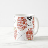 Mug pensez comme si il n'y avait pas de boîte (Devant droit)