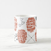 Mug pensez comme si il n'y avait pas de boîte (Centre)