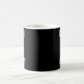 Mug Pensez comme un proton Restez positif drôle Scienc (Centre)