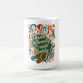 Mug Pensez différemment. Créez avec audace. — Esprits (Centre)