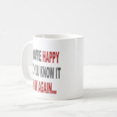 Mug Pensez encore (Devant gauche)