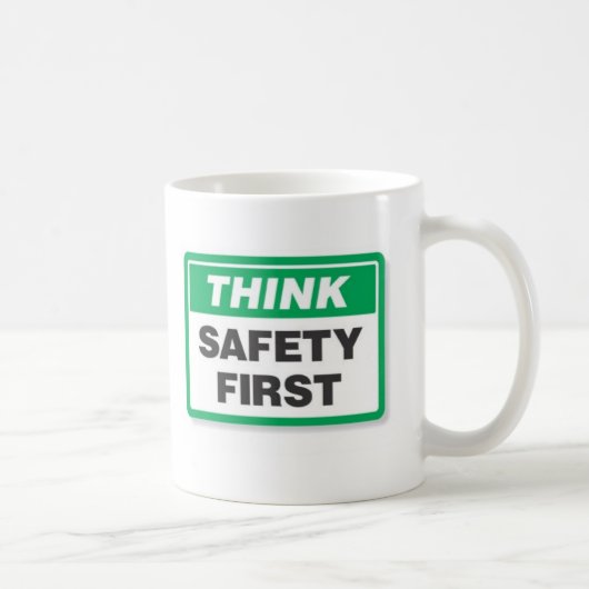 Mug Pensez la sécurité (Droite)