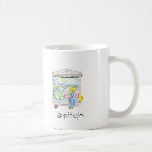 Mug Pensez les bonnes pensées ! (Droite)