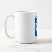 Mug Pensez plus grand Travaillez plus dur (Gauche)