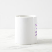Mug Pensez que les pensées heureuses et les bonnes (Centre)