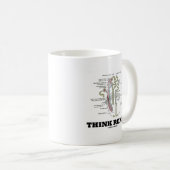 Mug Pensez rénal (le néphron de rein) (Devant droit)