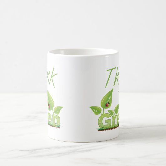 Mug Pensez vert (Centre)