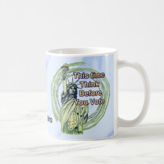 Mug Pensez Vote Liberté (Droite)