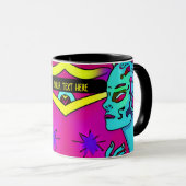 Mug pensez-vous ce que je pense ? modifiable (Devant droit)