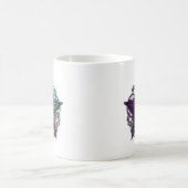 Mug Pentacle pourpre et complexe aqua (Centre)